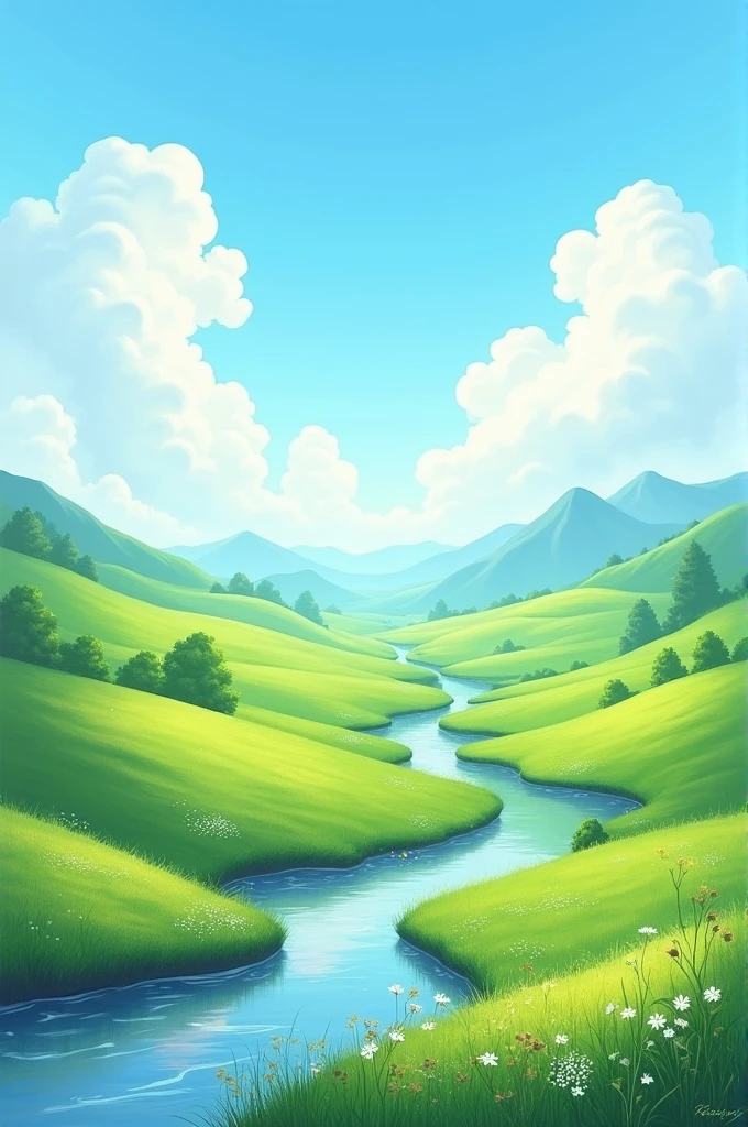 Landscape painting 