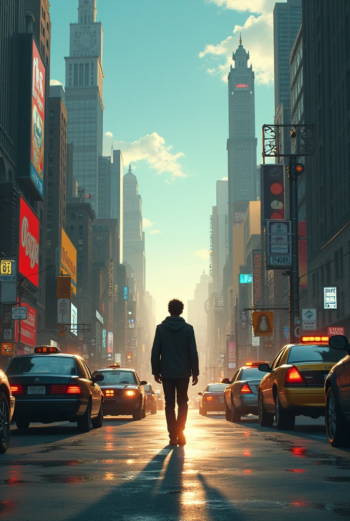Create an image related to the phrase, including the text "From home to work, from work to home" "but, some day ", " All this routine will be worth it"