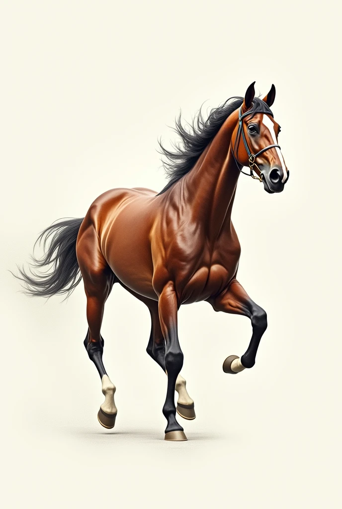 Thoroughbred Horse Logo 