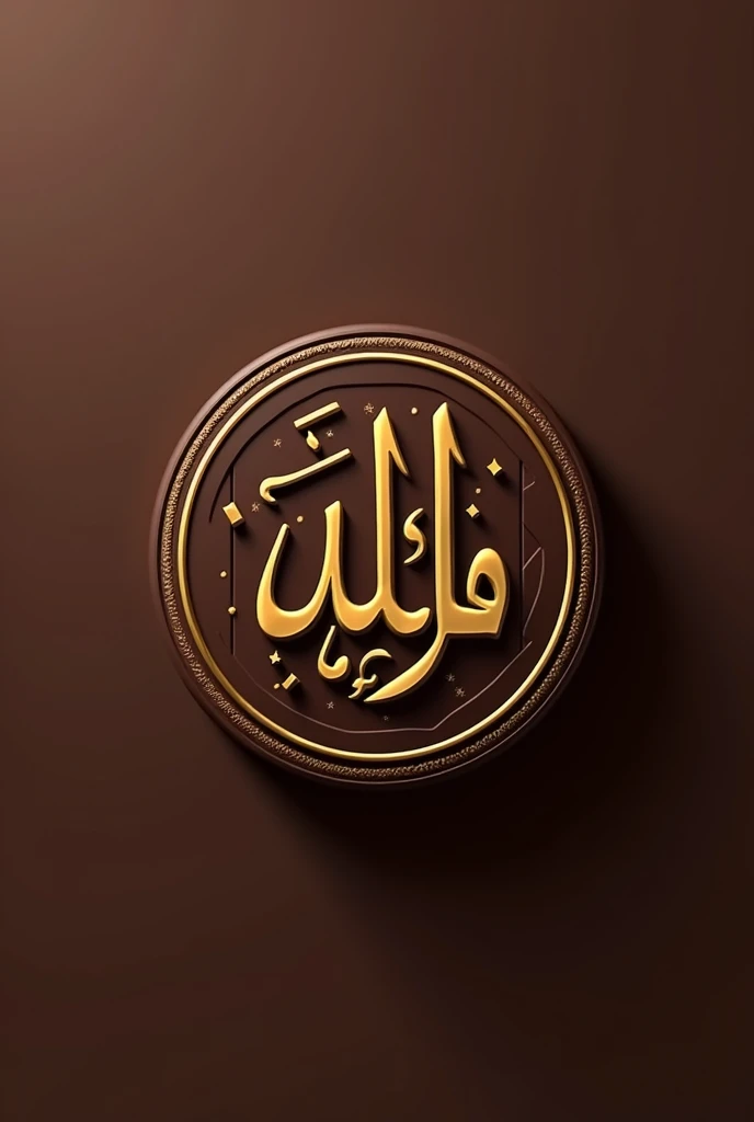 create me a professional Dubai chocolate logo named AL Amirul Mumineen