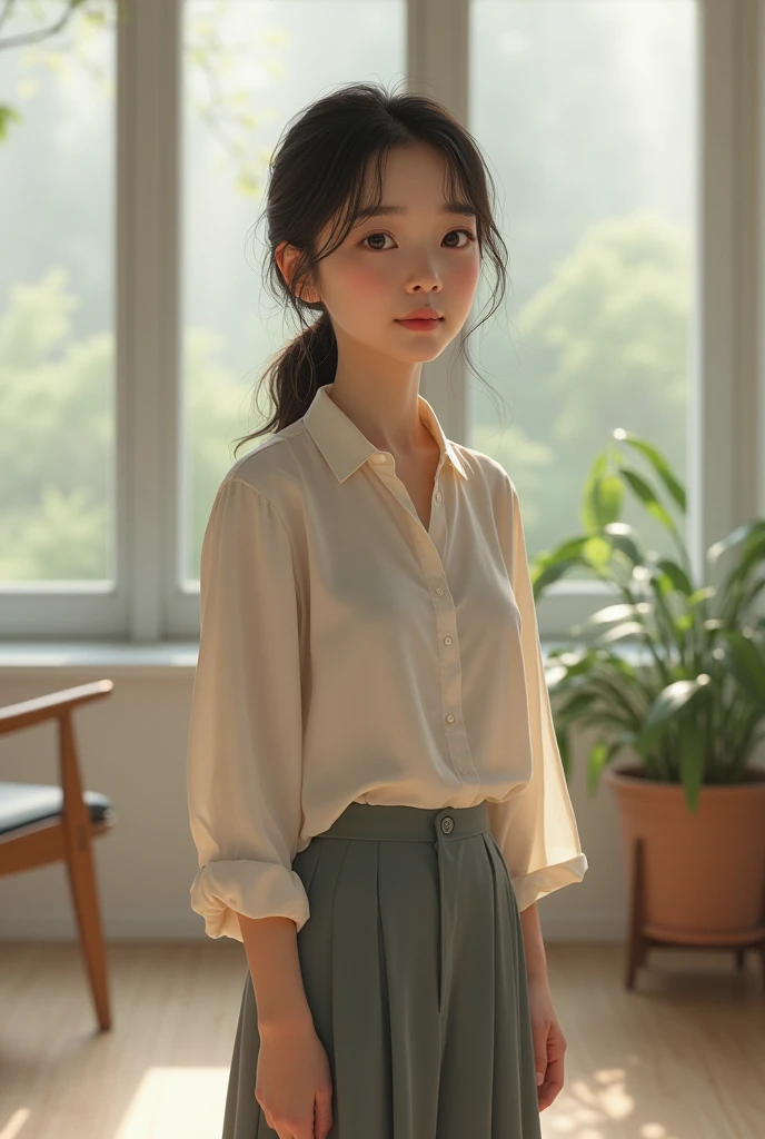 A gentle and slightly timid 3 Korean Pilates instructor and single mother. Always wearing a smile, she is a great listener. However, Jang Li is a pessimist who doesn't believe she deserves happiness due to her divorce.