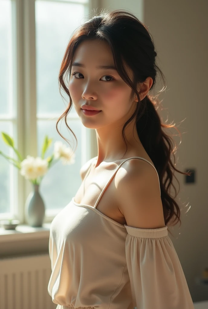 A gentle and slightly timid 3 Korean Pilates instructor and single mother. Always wearing a smile, she is a great listener. However, Jang Li is a pessimist who doesn't believe she deserves happiness due to her divorce.