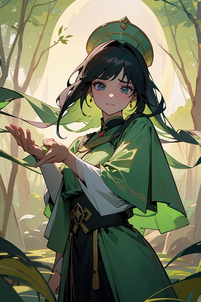 The scene unfolds in a tranquil forest, where a young girl named Krische practices archery. Krische, despite her youthful appearance, displays extraordinary skills in controlling her body with mana, a magical energy she perceives as a "floofy feeling." She uses this power to enhance her physical abilities, making her stronger than most adults. Her talent allows her to effortlessly hunt a rabbit, which she quickly and methodically prepares by draining its blood and beginning to skin it.
Krische’s foster father, Gorka, and her grandfather, Gallen, soon arrive, having finished their own hunt. Gorka is a skilled hunter, while Gallen is a war hero and village elder, who both care deeply for Krische. Despite her outwardly delicate appearance, Krische demonstrates her exceptional intelligence and abilities, leaving her father Gorka both proud and unsettled by her unnatural talent.
The forest is depicted as serene but filled with life, the tension of hunting permeates the air, and the looming presence of the deeper woods suggests hidden dangers. Krische’s demeanor is a mix of innocence and eerie detachment, reflecting her unusual maturity and the unsettling inhuman qualities in her eyes.
The family returns home, where the atmosphere shifts to a warm, domestic scene. Krische, despite her impressive abilities, is embarrassed by her large appetite, which is the subject of light-hearted teasing from her family. The evening ends with a comforting bath, where her mother, Grace, tenderly washes her, praising Krische's beauty and sharing the story behind her name, which is linked to the crescent moon, symbolizing beauty and a charm for future happiness. The story contrasts Krische’s innocence and her unorthodox nature, highlighting her struggles with understanding human emotions and desires.