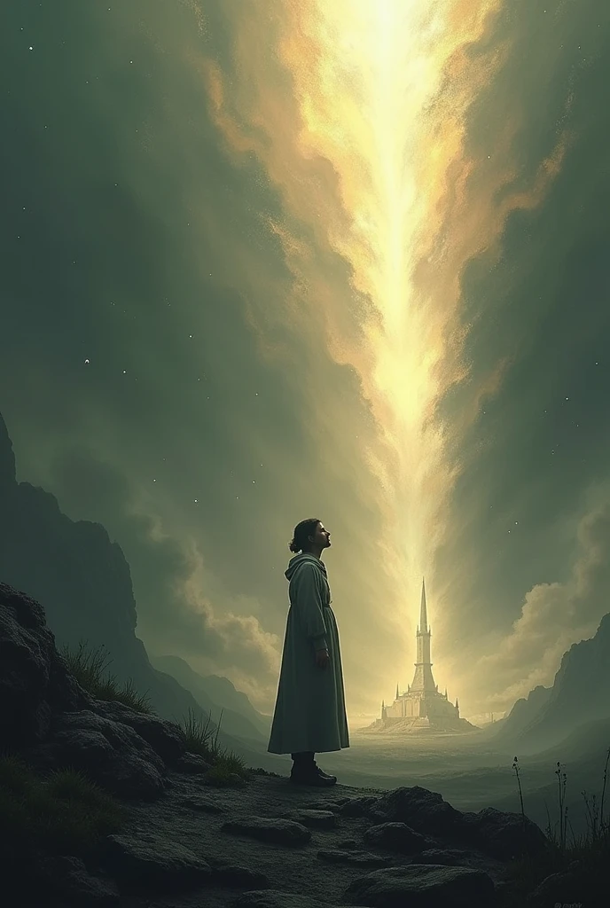 Highest quality, masterpiece, Ultra-high resolution, The light pours down intensely、Questioning the meaning of being alive、I know, even if I had to sacrifice my life for the one I love、Protect it!、