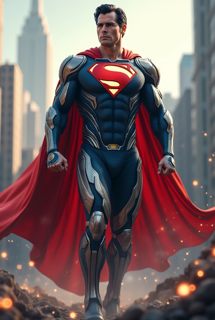 Superman mix ironeman suit