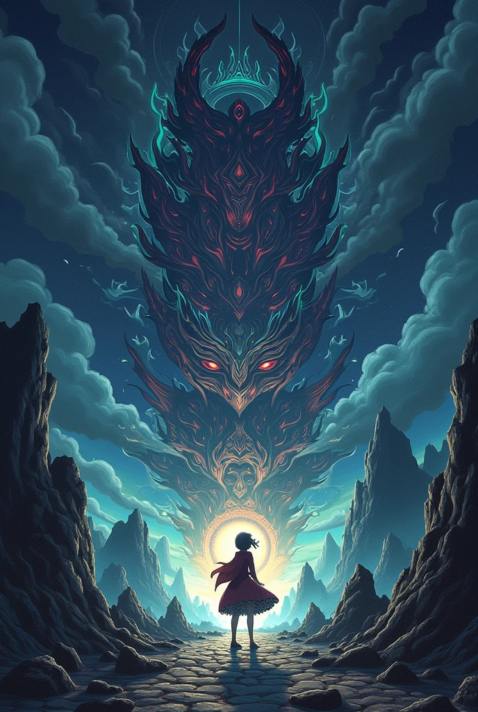 「Senki」「Made in Abyss」「Madoka Magica」Create your own unique world and characters by combining the themes and art styles of these three works.。This world is full of magic and war、It is a dark and fantastical world that blends with the unknown abyss.。The character design is、While incorporating the characteristics of each work、Add a new element。