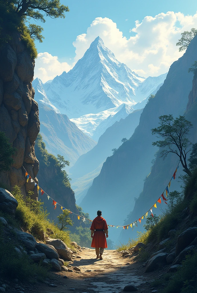 A man in the secret yatra of nepal