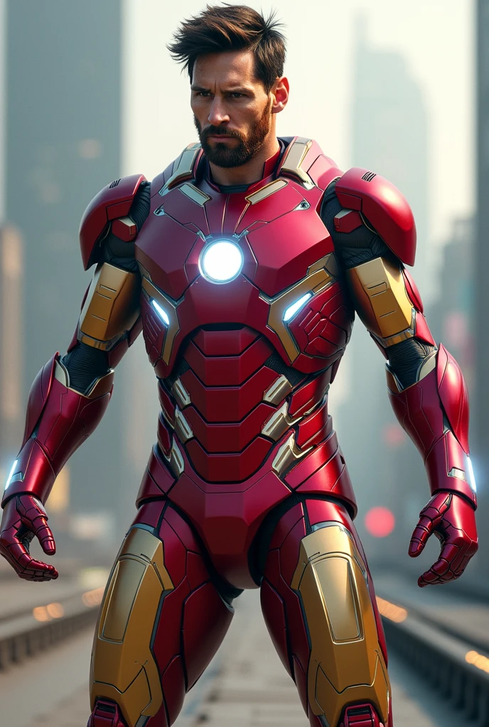Messi as a ironman.