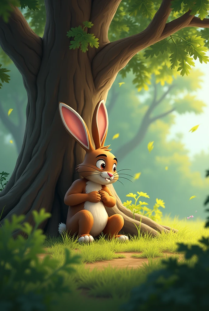 Bunty, now determined, sits under a tree, thinking of a clever plan to teach Chiki a lesson for betraying his trust."
7. "The next day, Bunty invites Chiki back to the carrot field, with Chiki eagerly following, excited about getting more free food."