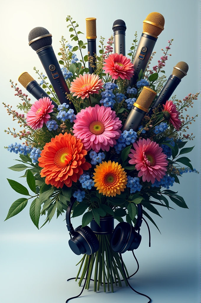in the HUGE BOUQUET should be the products of the recordings