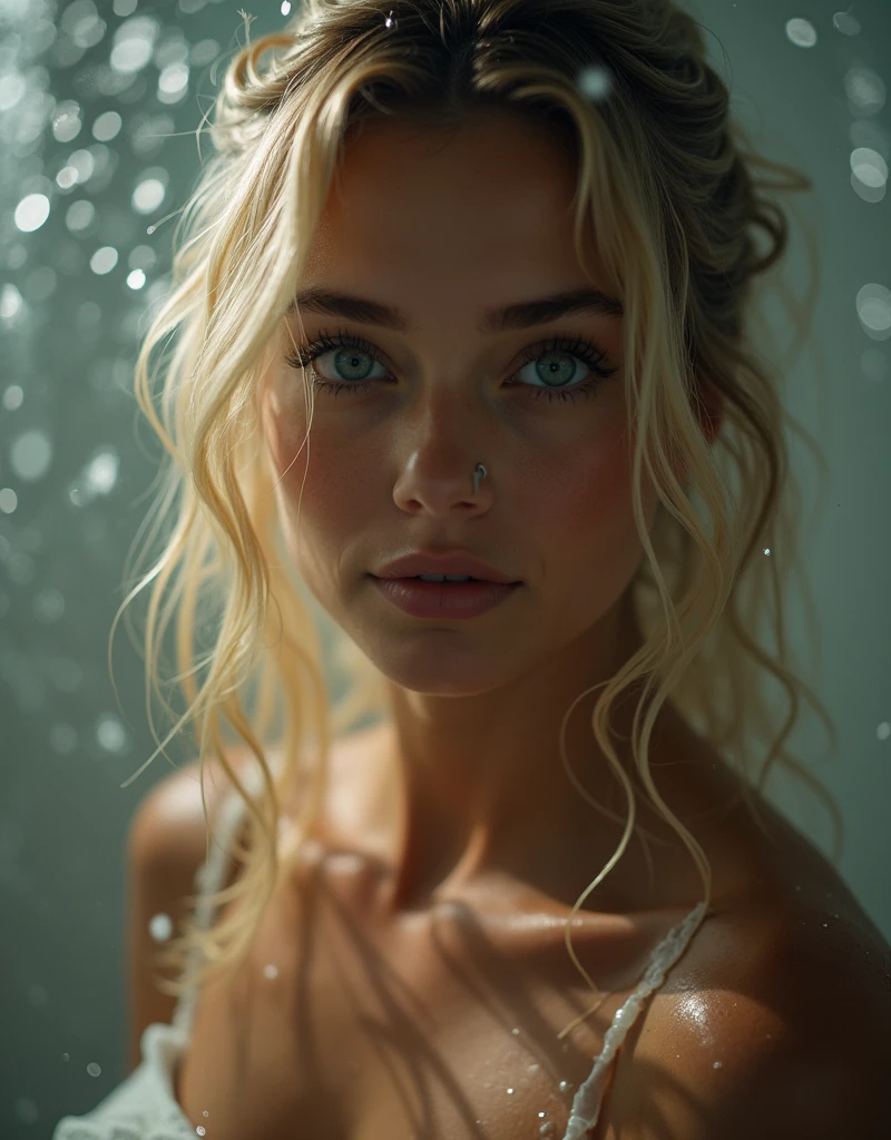 a sexy 23yo blonde ager, beautiful detailed eyes, beautiful detailed lips, extremely detailed eyes and face, long eyelashes, ridiculously fit and curvy, taking a hot and steamy shower, foggy glass shower scene, transparent glass, ass cheeks pressed to the glass, captured from bathroom door, erotic, sensual, tempting, desire, (best quality,4k,8k,highres,masterpiece:1.4),ultra-detailed,(realistic,photorealistic,photo-realistic:1.4),cinematic lighting,dramatic shadows,warm color tones,moody atmosphere