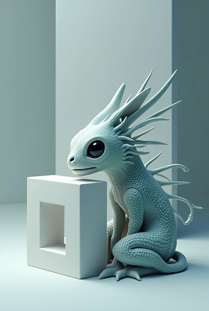 MAKE A SYMBOL OF A CERTAIN AMELO WITH A SQUARE NEXT TO IT IN THE 3D BACKGROUND