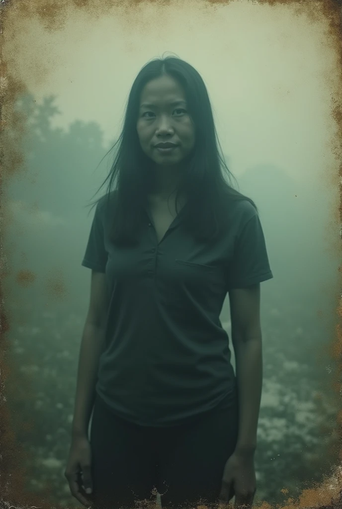 Scary old picture of Thai student that Blurred and can't see clearly
