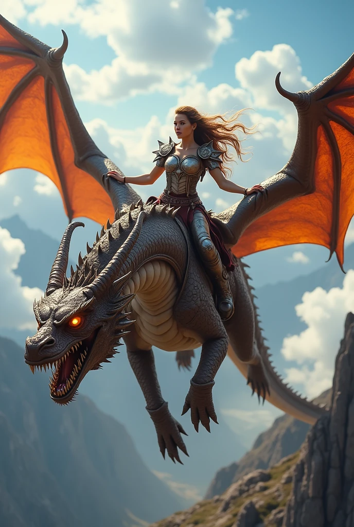 Female dragon rider