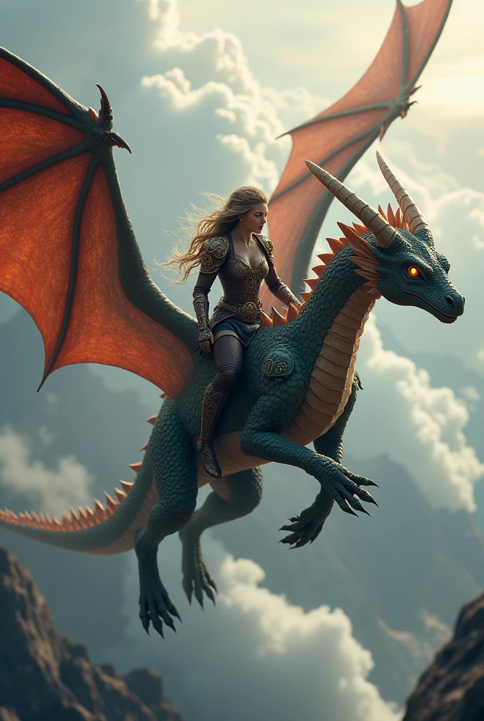 Female dragon rider