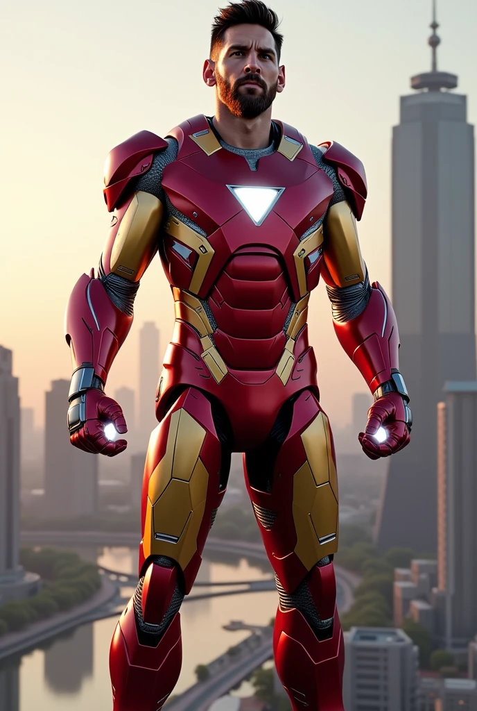 Messi as a ironman.