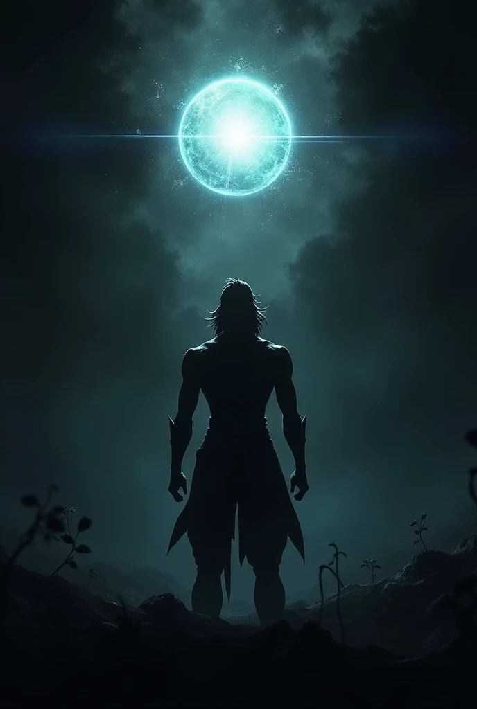 A silhouette version of the eternal sphere in shadow fight 2