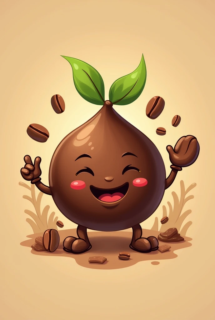  create me a chocolate logo. named Choco Bud 