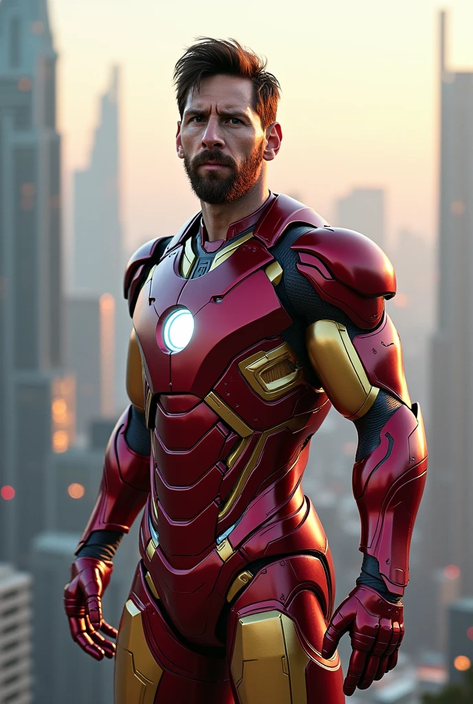 Messi as a ironman.