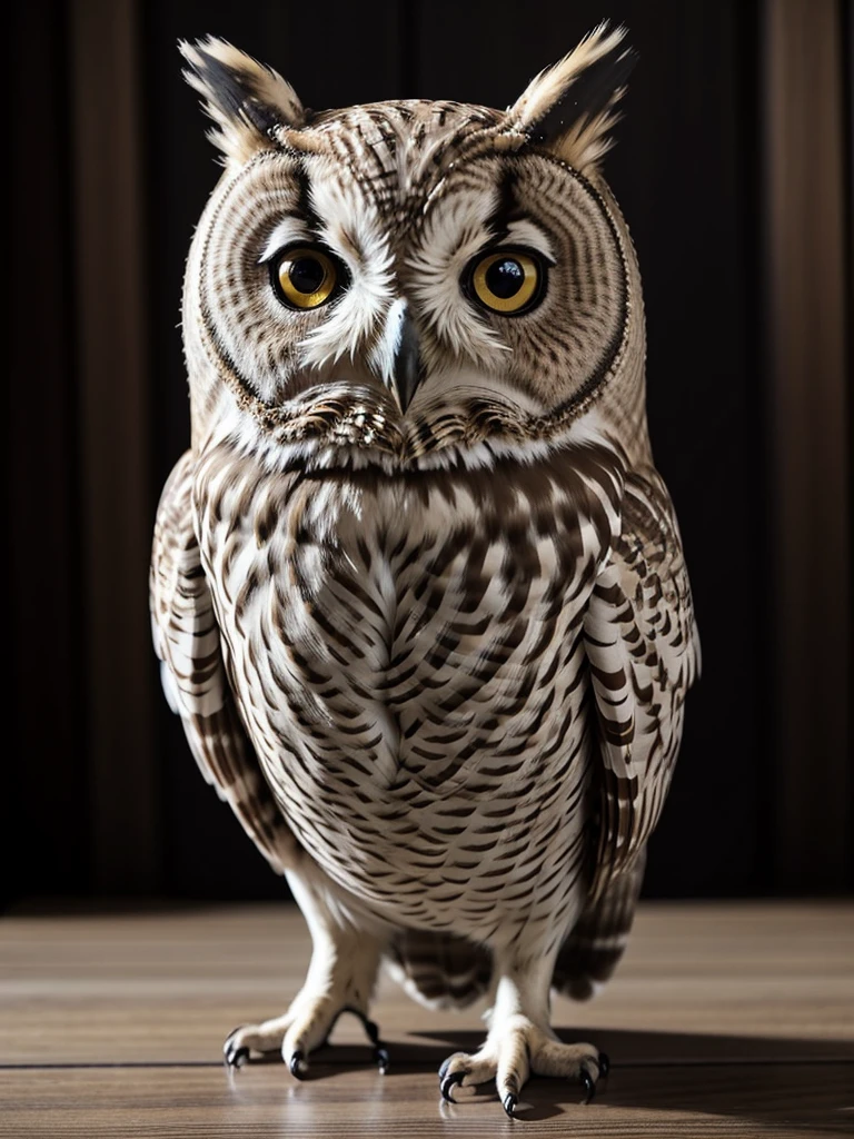 owl,Personification,医者の格好のowl,Foreigners,French,Cat,old,Sepia,era,young,whole body,Life-size,Classic