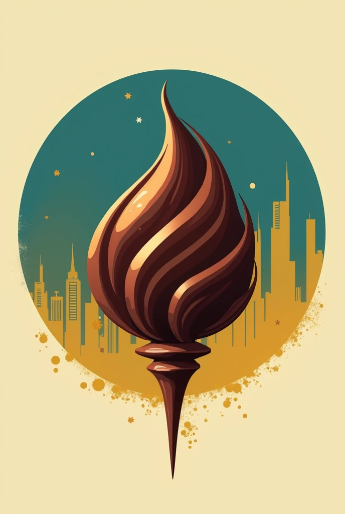 create me a dubai chocolate logo. named Choco_Bud