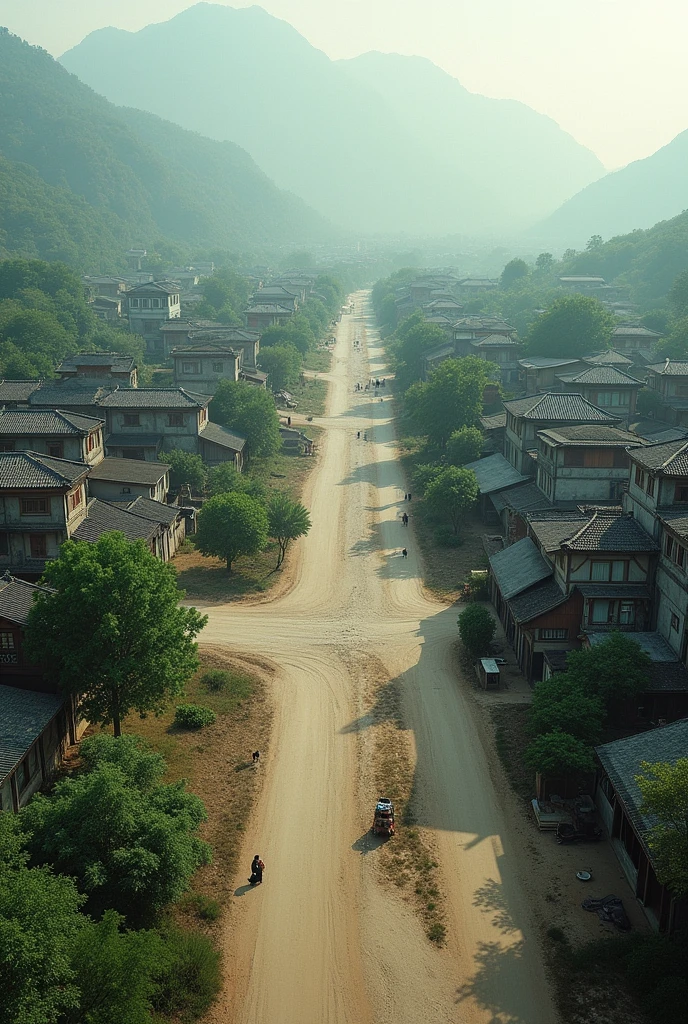 Comparison of China's rural areas over the past 75 years