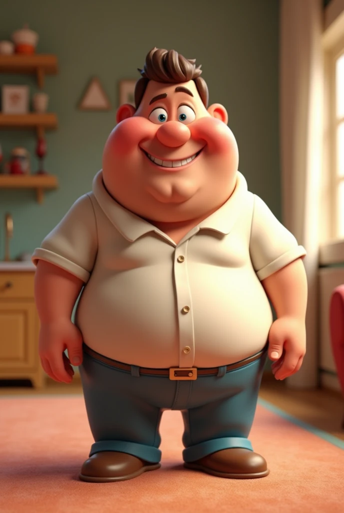 A husband 3d cartoon hd funny image