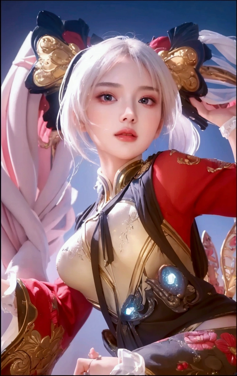 ((Best quality, 8k, Masterpiece : 1.3)), upper bod y, Sharp focus:1.2, Beautiful woman with perfe ct figure, Highly detailed facial and skin textur e, Detailed eyes, Double eyelids, Interior view, f erpect lighting, Glowing skin,