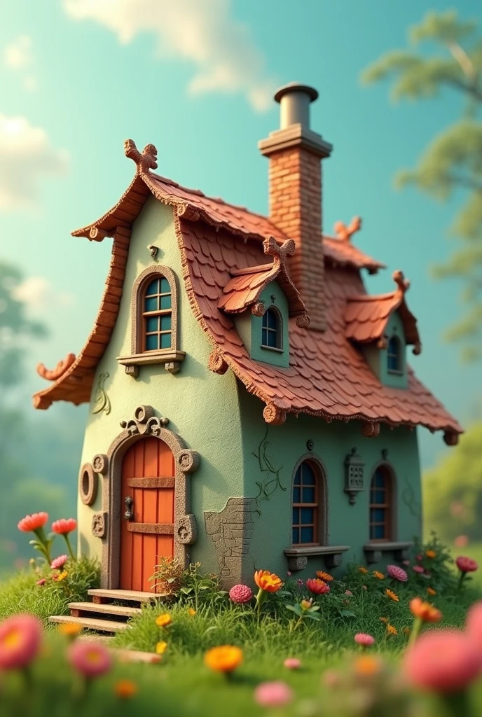 Make a house that Worth 1 dollar
