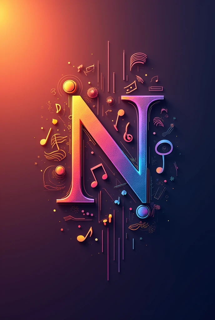 generate music logo name NaaMal,
