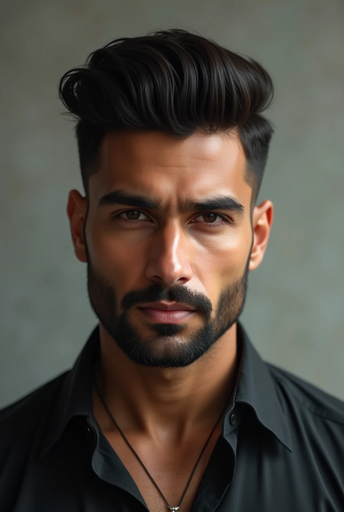 Punjabi handsome man with haircut