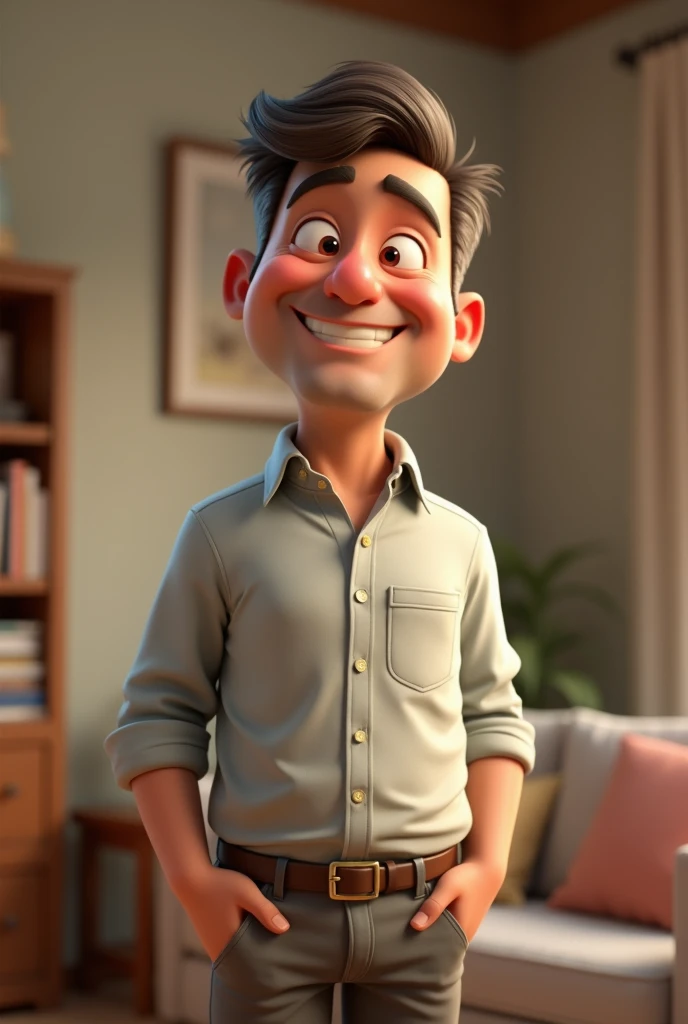 A husband 3d cartoon hd image 