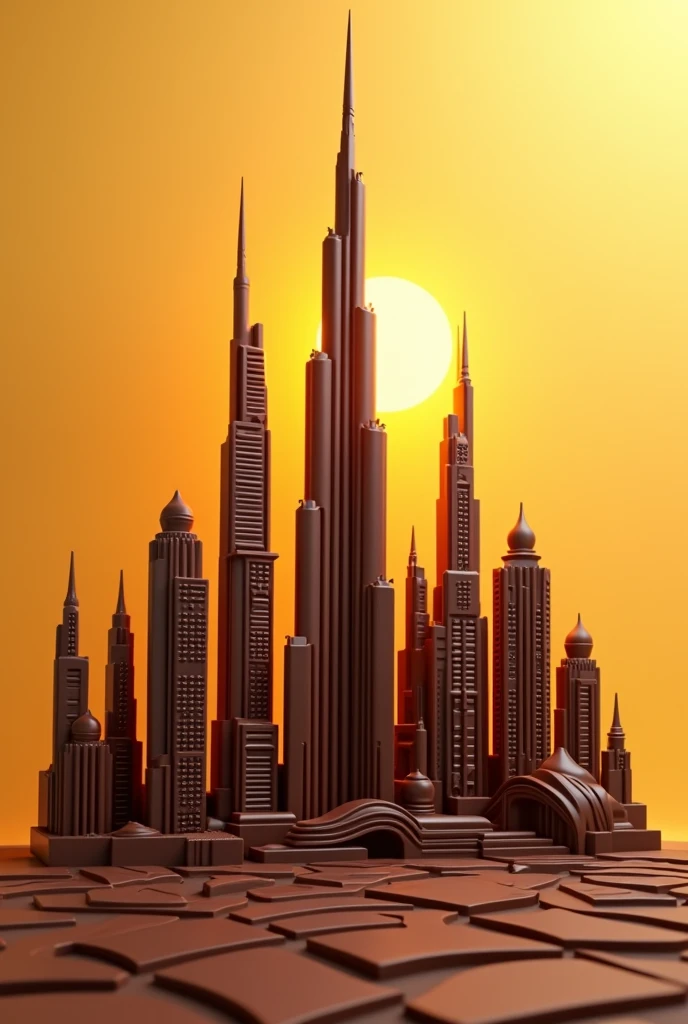Make a dubai chocolate icon