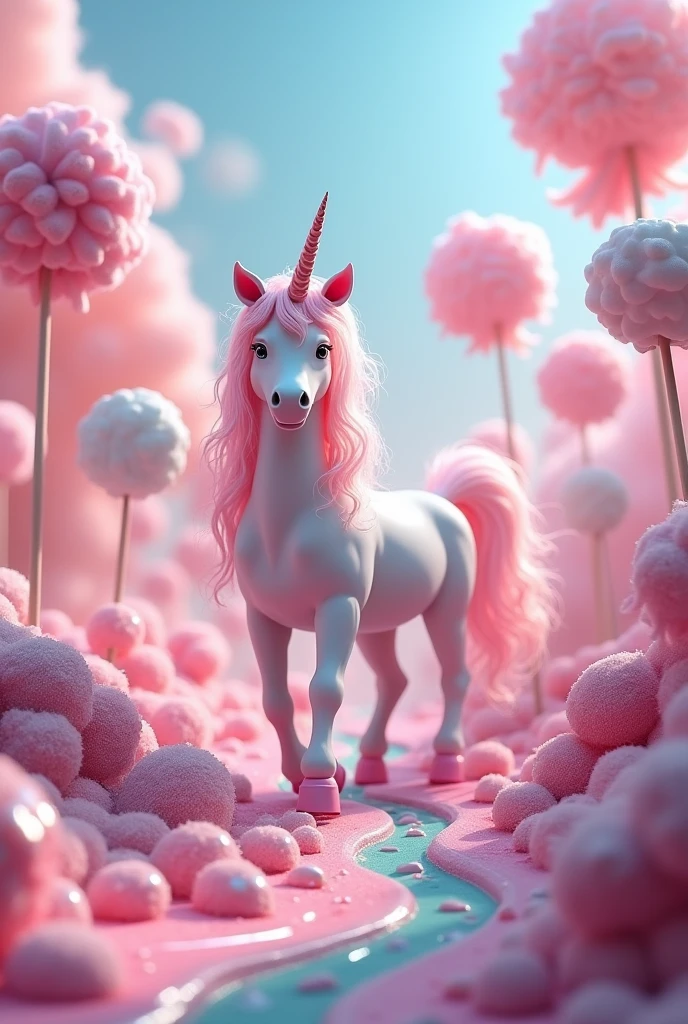 Unicorn in the world of sweets