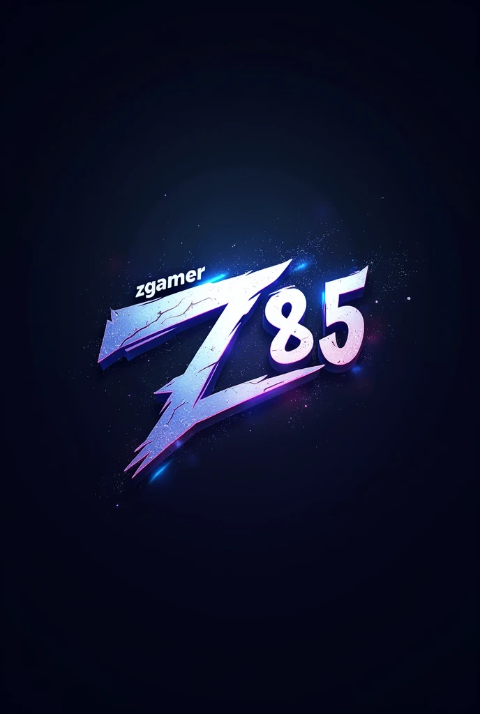 Za gamer 786 logo with 4k