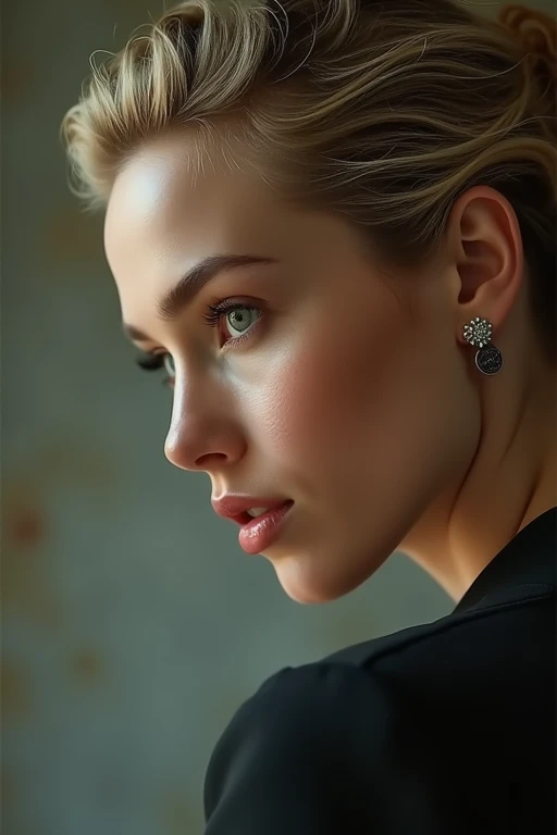 Scarlett Johansson side profile