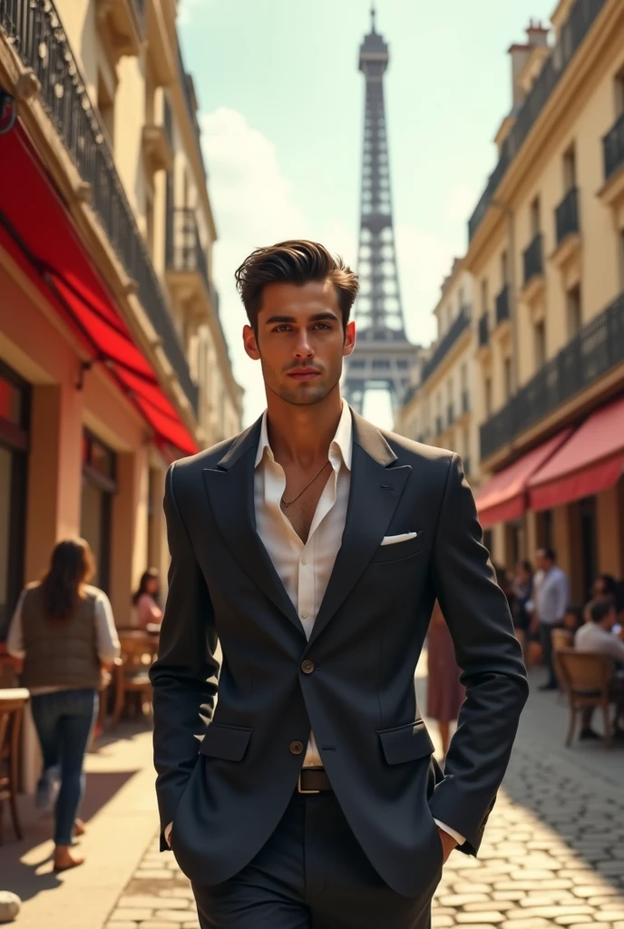 A young Italian in Paris 