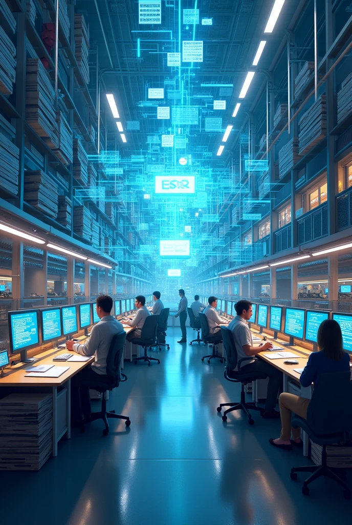 From written media to digital technology Erp system 