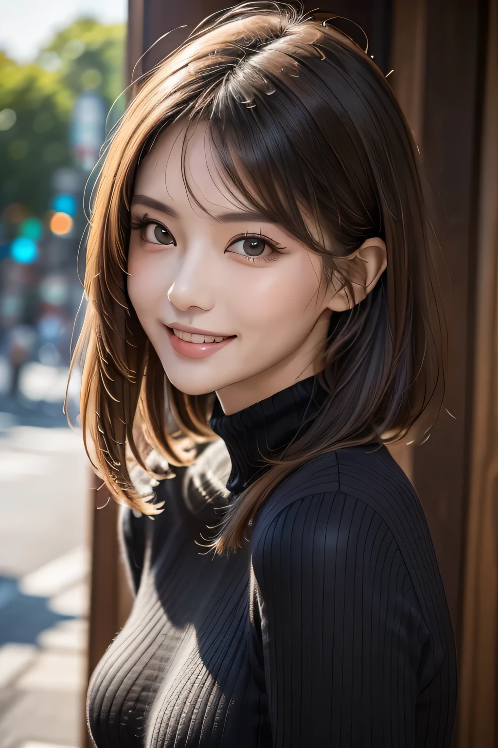 (Get used to it, masterpiece, Highest quality, Complex),
Cinema Lighting、(Key Light:Front 45 degree angle, Subsidy light、Backlight、Shadow、Blue and orange color palette), Accurate human body、Knowledgeable person、Cowboy Shot,
Big Breasts,
(1 Ultimate Beauty), Highly detailed face, Beautiful brown eyes, double eyelid, Slightly thick detailed lip, 短いblack髪, Attractive and sexy, 4, alone, Shopping mall、
Beautiful Eyes, Beautiful Face, Fit and body, Pervert woman,
((Wearing a ribbed sweater dress))
black high-heels, Knee socks, black_Legwear,
40s, alone, White skin,
Cinema Lighting、(Key Light:Front 45 degree angle, Subsidy light、Backlight、Shadow、Blue and orange color palette), Accurate human body、Someone knowledgeable、Correct five-finger、RAW Photos、 4K - ultra-vivid、Highest quality, masterpiece, Ultra-high resolution, (reality: 1.4),
(((Oilskin,Glowing Skin、Realistic skin texture、Beautiful skin in every detail、Glowing Skin、Glowing Skin)))、
Upper Body Shot, Low camera angle, Written boundary depth, Focus on the center, Beautiful Eyes, Perfect face and eyes、
Blue sky and tropical sea、A mature woman with perfect proportions, thin脚と腰、thin、Model body type、Sexy pose