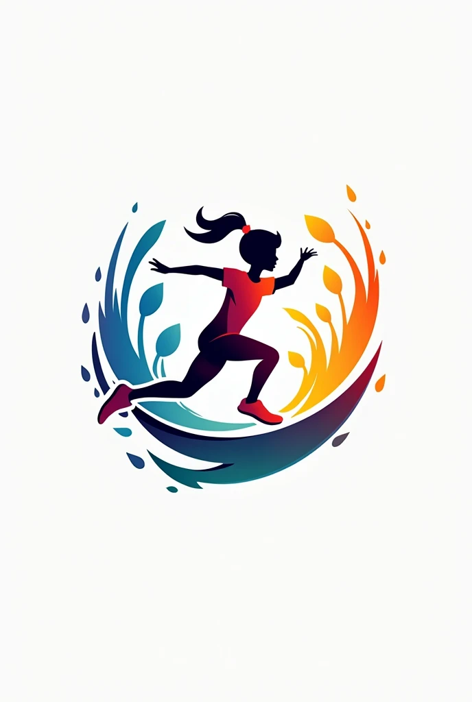 A logo for youth school olympics