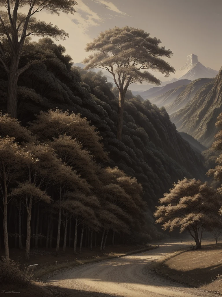 Landscape,owl,Personification,医者の格好のowl,Foreigners,French,Cat,old,Sepia,era,young,whole body,Life-size,Classic,Fantasy painting,Landscape,Landscape,Landscape
