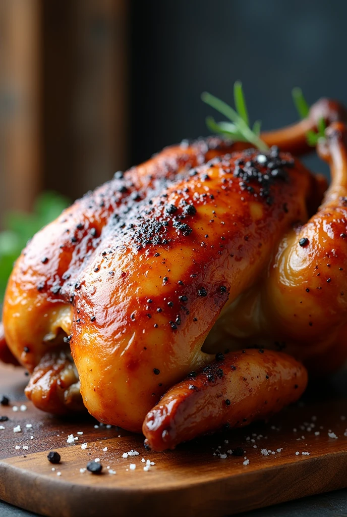 smoke chicken