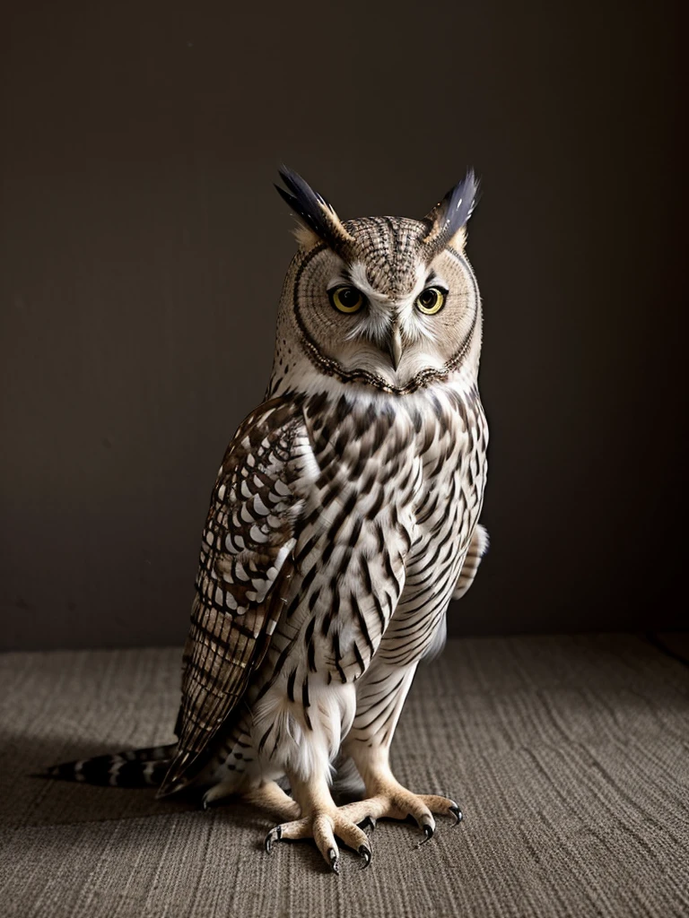 Landscape,owl,Personification,医者の格好のowl,Foreigners,French,Cat,old,Sepia,era,young,whole body,Life-size,Classic
