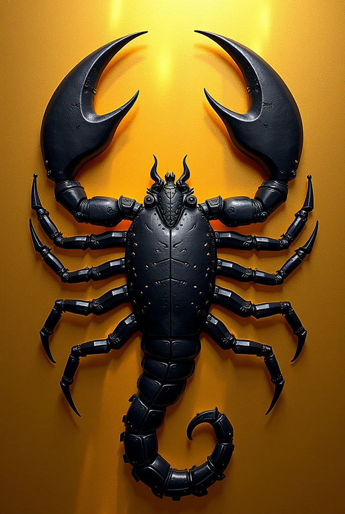 CREATED A BLACK AND GOLD SCORPION LOGO UNDER THE NAME TI NWA BWAV