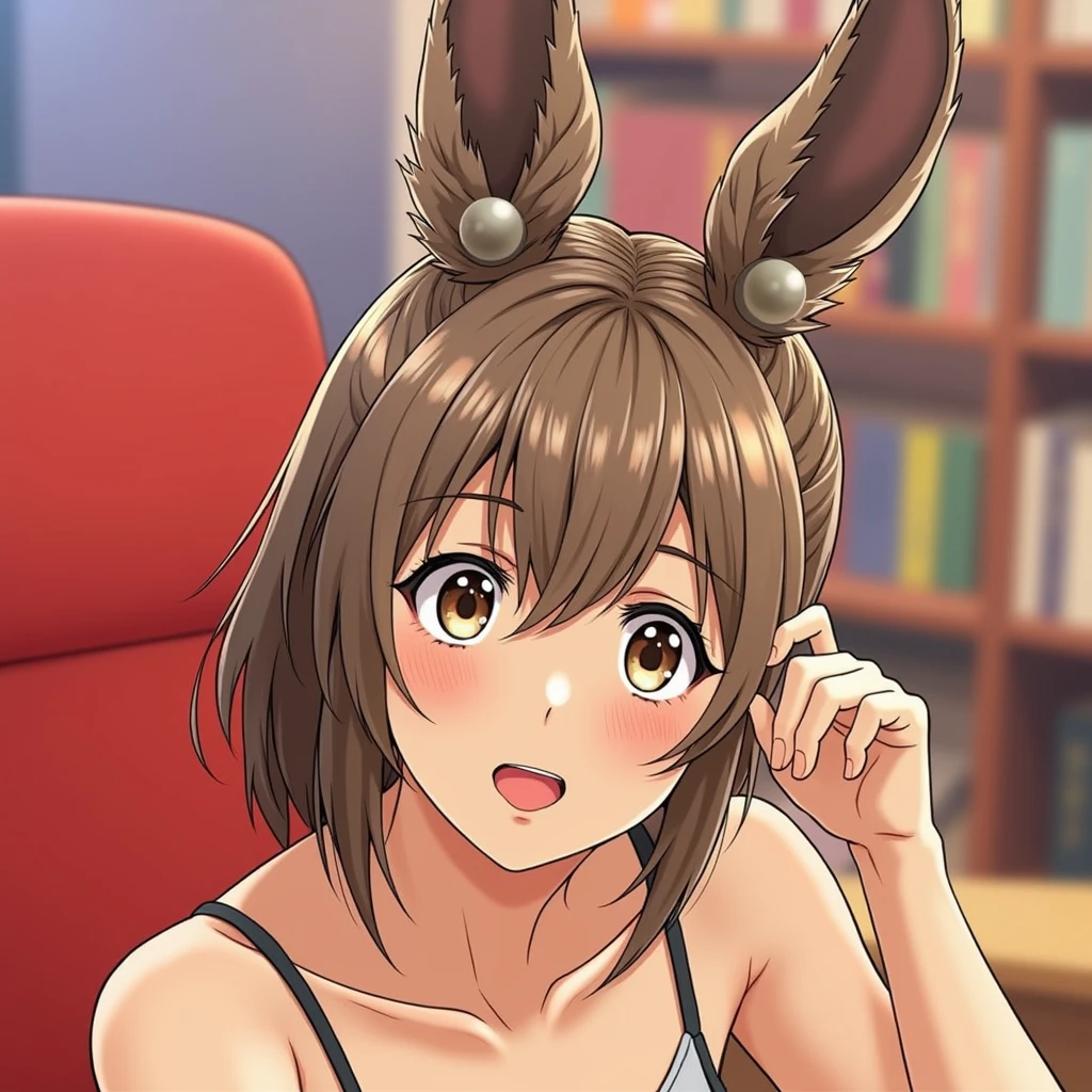 beautiful girl, One Girl, ( yo:1.3), break, (classroom:1.2), break, Embarrassed Laugh, Very beautiful eyes, (Symmetrical eyes:1.3), break, (Big Breasts:1.2), Brown eyes, Parted bangs, Brown bob cut hair, Round face, cute, break, (Eye and facial details:1.0), Spread your legs, Shooting from below, Pussy Line, Camel Toe, Looking into the camera, masterpiece, Highest quality, RAW Photos, Realistic, Cute Girls, Written boundary depth, High resolution, Very detailedな, In detail, Very detailed, Very detailed目と顔, Sharp pupils, Cinema Lighting