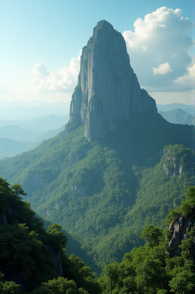 3d cinematic"A breathtaking view of Pavagadh Hill"
