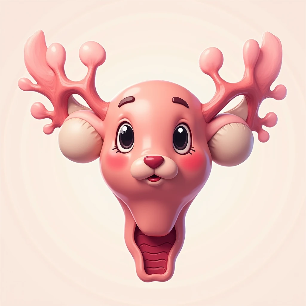 cartoon vagina, close-up