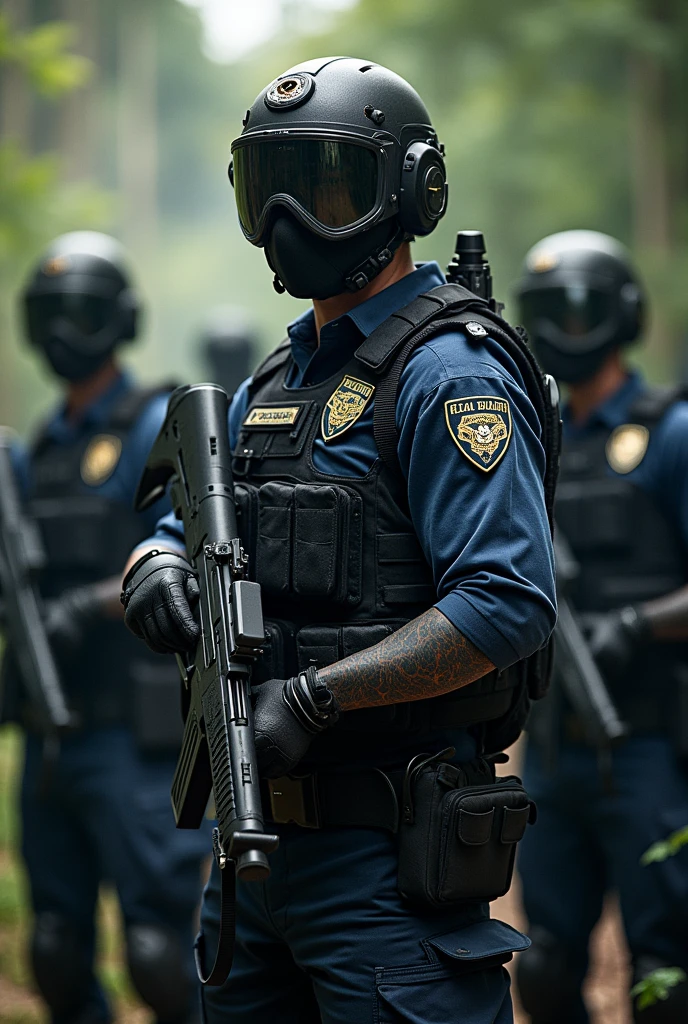 Make a slogan for the Delta team of the MANaus municipal guard