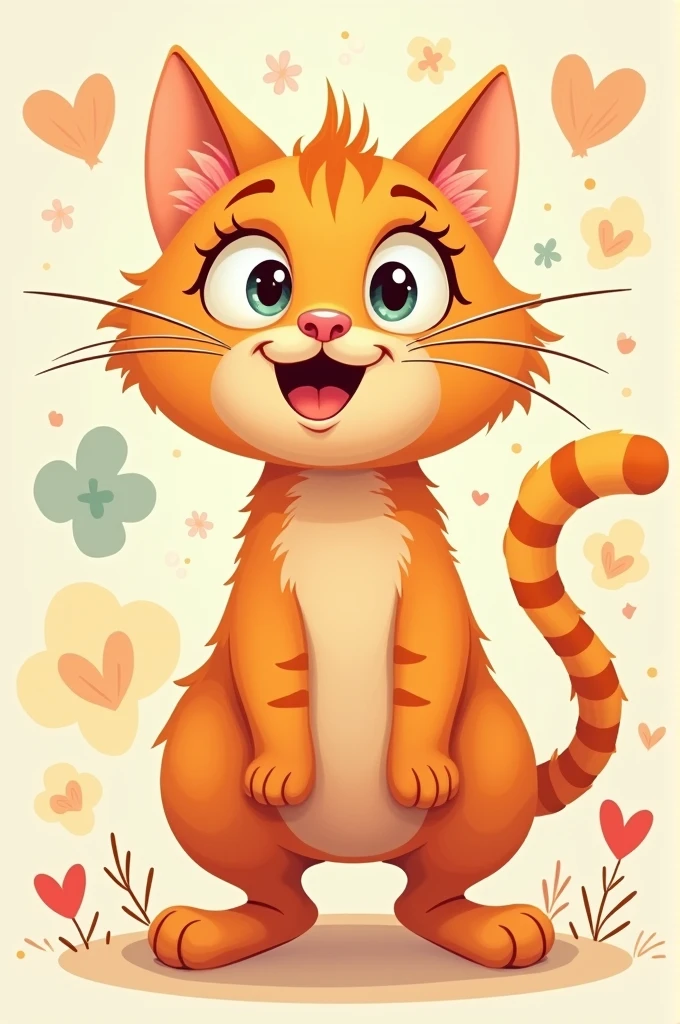 Cat cartoon