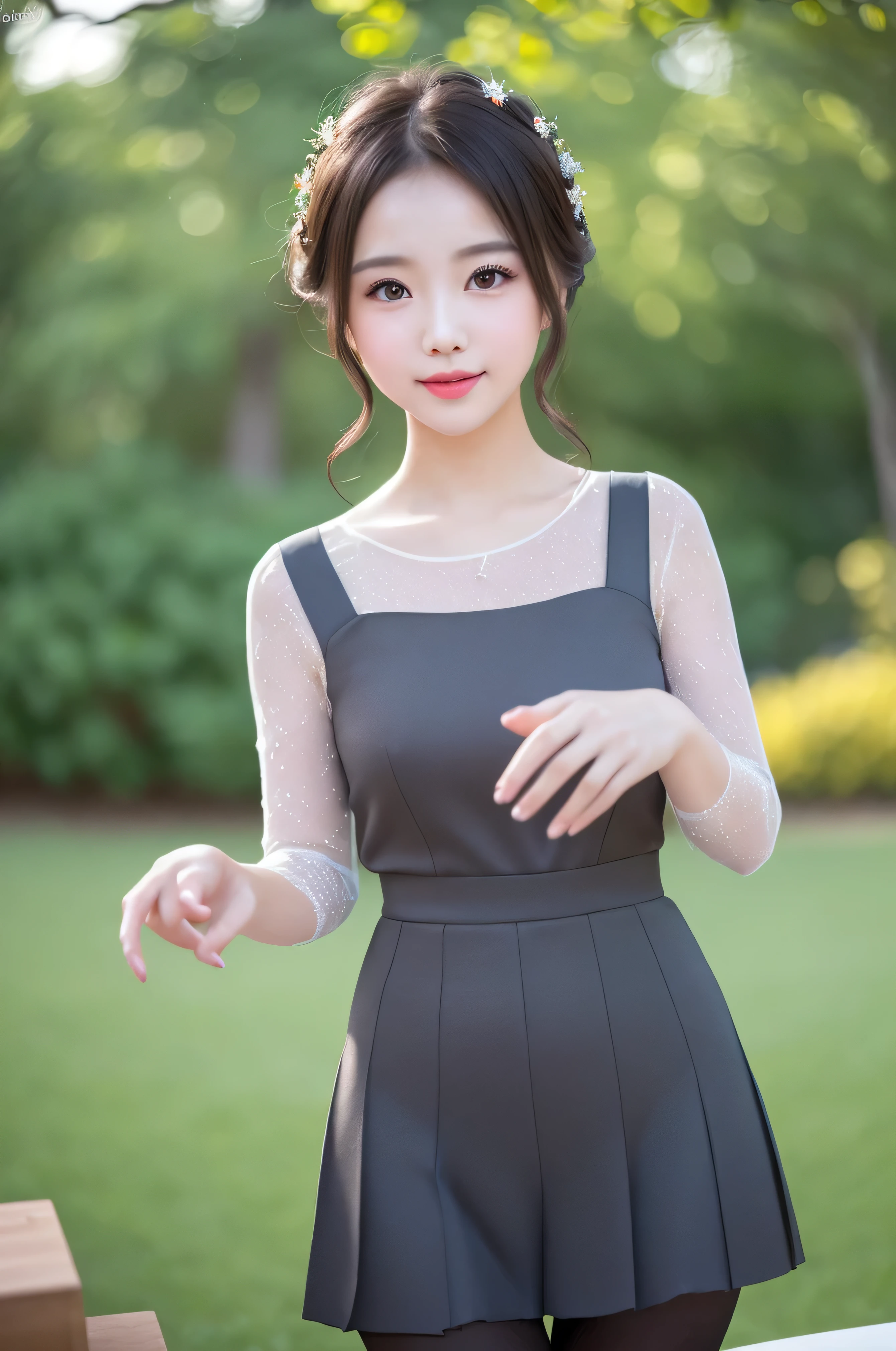 masterpiece, Bokeh, Looking at the audience, pantyhose,(masterpiece, Highest quality, It captures a very cute moment, Depth of written boundary, Super detailed, Ultra-high resolution, C4D, Octadale, 3D Modeling,Realistic human photos、 8k, 16K, one person's,Middle school students, 、Small breasts,Black Hair,short hair,Straight Hair,Light brown eyes,Cute Face), Bloomers, Black tank top, zettai ryouiki, Wet clothes, Take off、Real-life skin、Not an anime、Realistic、